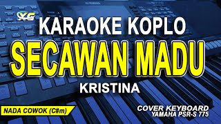 SECAWAN MADU KARAOKE KOPLO NADA PRIA KRISTINA [upl. by Bryner]