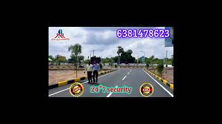 Avadiy Next kamaraj nagar plots for sale CMDA rera approved plots sale [upl. by Yedorb]