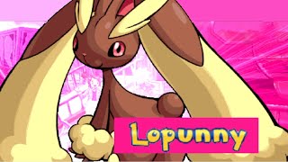 Lopunny is very Funny by using Ear Hands Against Snorlax in this Fan Made Pokemon Fighting Game [upl. by Neri974]