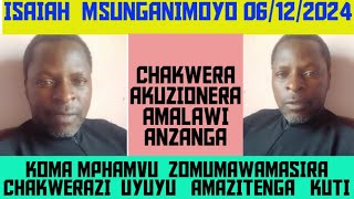 ZODABWITSA ZOMWE WAUZIDWA CHAKWERA NDI ISAIAH SUNGANIMOYO LERO 06122024 [upl. by Daryn]