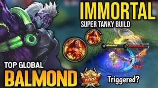 BALMOND BEST BUILD 2022  TOP GLOBAL BALMOND GAMEPLAY  MOBILE LEGENDS ✓ [upl. by Hilaria]