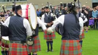 Thiepval Memorial Pipe Band  Enniskillen 2019 [upl. by Musser]