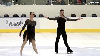 Charlène Guignard amp Marco Fabbri  2022 Lombardia Trophy Free Dance [upl. by Gregoor]