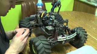 How to TuneUp your Traxxas Nitro RC with a 25 engine Tmaxx and Sportmaxx [upl. by Immak]