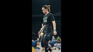 Mia Heskeths HUGE 230 lb Clean Front Squat and Jerk Complex — Europe CrossFit Semifinal [upl. by Auohp724]