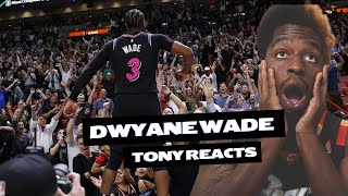 LEGENDARY  Dwyane Wade Career Highlights Reaction [upl. by Aicrop]