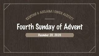 Responsorial Psalm  Fourth Sunday of Advent  December 20 2020 [upl. by Nylodnew]