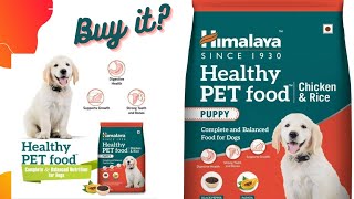 Himalaya Healthy Pet Food  Puppy  Best puppy food in budget  Honest Review [upl. by Bein]