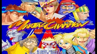 MARTIAL CHAMPION ON FIGHTCADE  Arcade Mode Jin [upl. by Schreck]