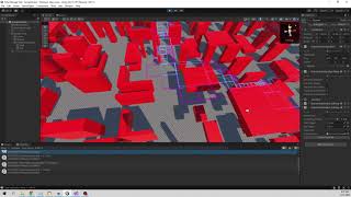 Unity 3D Pathfinding  Early Experiment 2 [upl. by Nodanrb266]