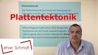 Plattentektonik  Einleitung und Begriffe  Erdkunde  Lehrerschmidt [upl. by Fernandes]