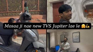 Mosaa Ji nae new Jupiter lae le 🛵🤗 dailyvlog vlog narnaul [upl. by Heng]