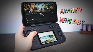 ENC DualScreen Win Handheld 雙屏Win掌機 AYANEO FLIP DS 全面測評 [upl. by Naeroled]