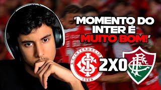 RENATO REAGE INTERNACIONAL 2 X 0 FLUMINENSE  MELHORES MOMENTOS  33ª RODADA DO BRASILEIRÃO  ge [upl. by Airdnahc39]