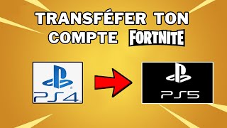 Comment transférer ton compte Fortnite sur ta nouvelle playstation PS4 ou PS5 en 2023 [upl. by Imnubulo]