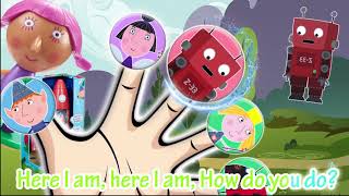 Ben and Hollys Little KingdomFinger Family Nursery Rhymes For Children Disney Finger [upl. by Ardekal370]