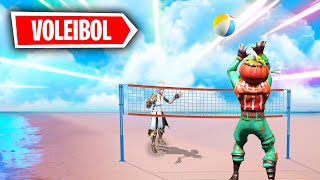 NUEVO MINIJUEGO FORTNITE VOLEIBOL CON EL BOLONCHO FORTNITE CREATIVO [upl. by Asyram]