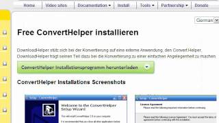 Videos herunterladen  Schritt 2 Konvertierungszusatz installieren [upl. by Carnay]