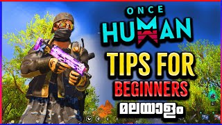 Once Human A Beginners Guide Malayalam🤯😊Gamefury [upl. by Nayve]