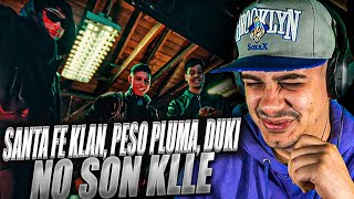 REACCIÓN SANTA FE KLAN DUKI PESO PLUMA  NO SON KLLE Video Oficial [upl. by Dnalor]