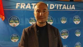 Festa del tesseramento di Fratelli dItalia intervista a Maurizio Pangia [upl. by Kerry484]