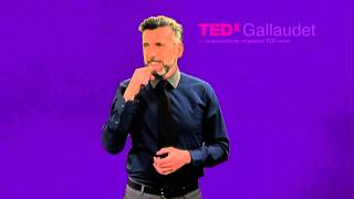 Effects of Linguisticism and Audism on the Developing Deaf Person  Peter Hauser  TEDxGallaudet [upl. by Odyssey]