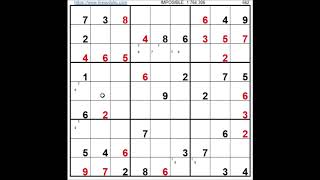 Sudoku Imposible 1 [upl. by Eimarrej305]