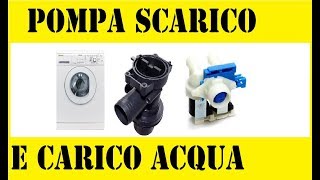 Come Sostituire la Pompa di scarico e lelettrovalvola di carico acqua by Paolo Brada DIY [upl. by Boak704]