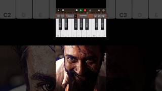 Vikram BGM self composition easy piano notes [upl. by Jallier]