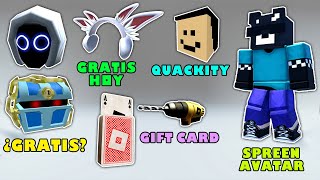 NOTICIAS DE ROBLOX  ACCESORIO GRATIS HOY NUEVOS ÍTEMS FILTRADOS AVATAR DE SPREEN EN ROBLOX Y MAS [upl. by Ilyssa]