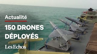 LIran teste des drones de combat qui inquiètent les EtatsUnis [upl. by Latsyc860]