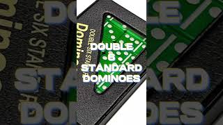 Double 6 Standard Dominoes with Vinyl Case GREEN3 [upl. by Aitetel]