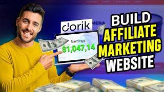 How to build a simple affiliate marketing website with Dorik 2024 [upl. by Aneeram517]