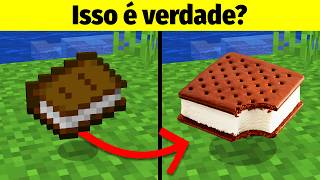 Coisas que você NUNCA VAI DESVER no minecraft [upl. by Gross]