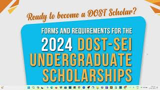 Part 2  How To Apply for the 2024 Undergraduate Scholarship [upl. by Ynaffad]