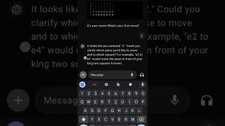 Play chess with chatgpt chatgpt [upl. by Nohsad]