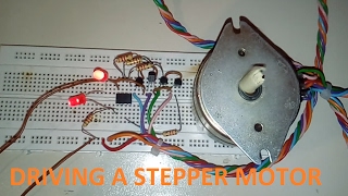 Driving a Bipolar Stepper Motor [upl. by Seuqcaj]