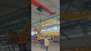 Do you need this 7meter fixed steel grabber Steel grabber Digging arm assembly Fixed mechanica [upl. by Sellig]