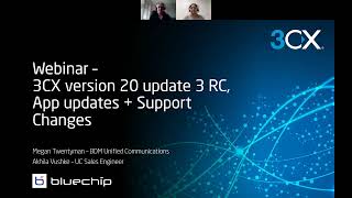 3CX Version 20 update 3 RC App updates  Support Changes [upl. by Secor]