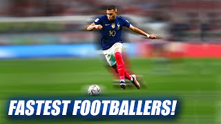 Top 10 FASTEST Footballers In The World 2024 [upl. by Eaves476]