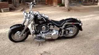 Harley Davidson Fatboy Evo 1340 Sound [upl. by Kiefer619]