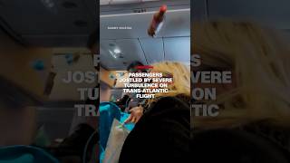 Passengers jostled by severe turbulence on transAtlantic flight [upl. by Fairlie925]