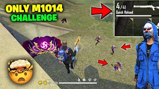 Ajjubhai Only SHOTGUN M1014 Challenge with Amitbhai In Duo vs Squad  Garena Free Fire Total Gaming [upl. by Airdnua]