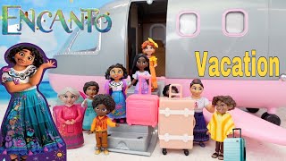 Disney Encanto Mirabel doll Family Packing for Vacation ✈️ [upl. by Ajram]