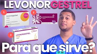 LEVONORGESTREL PARA QUE SIRVE  3 COSAS [upl. by Eelah648]