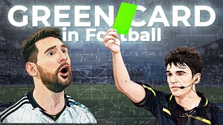 What is a green card in football 🟩 😱 [upl. by Wittenburg]