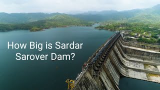 Sardar sarovar dam with drone shots and amazing facts [upl. by Parthena]