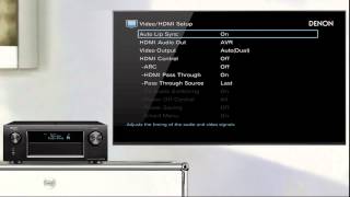 Denon  How to get TV Audio via your Denon AV Receiver with a Non ARC TV [upl. by Ahtibat]