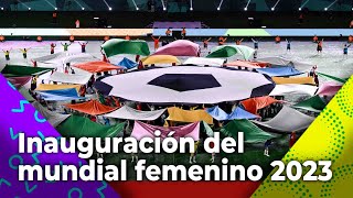 Así fue la inauguración del mundial femenino 2023  El Tiempo [upl. by Ayotel]