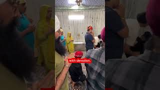 Diljit Dosanjh visited Gurudwara Bangala Sahid in Delhi before his show [upl. by Areehs]